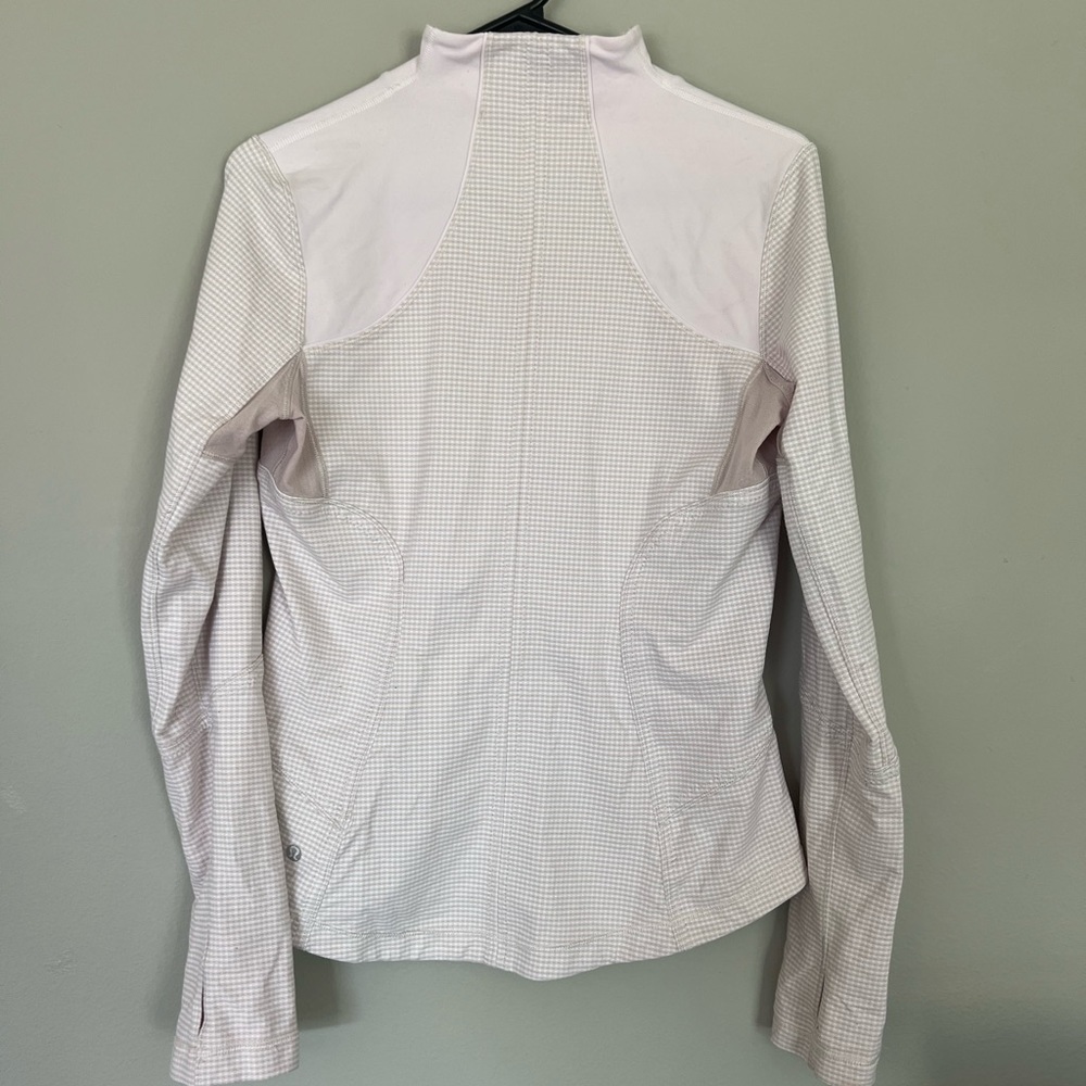 Lululemon Define Jacket Gingham Pattern - image 4